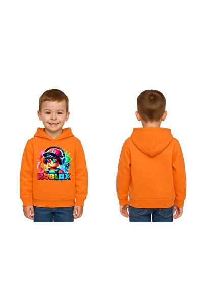 SEDİRLİ Unisex roblox cu imprimeu Copii Swae tricou cu imprimeu cu glugă 3 fi...