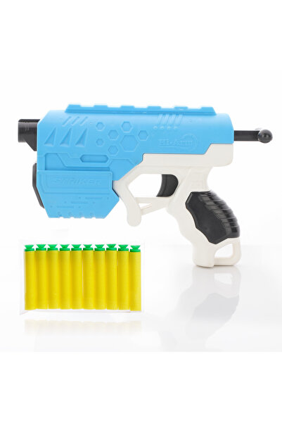 Chanak Plastic Toy Gun for Kids with 10 Soft Foam Bullets – Fun Target Shooti...