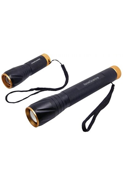 TNG Outdoor Portable Aluminum LED Flashlight, 10 Watt with Zoom