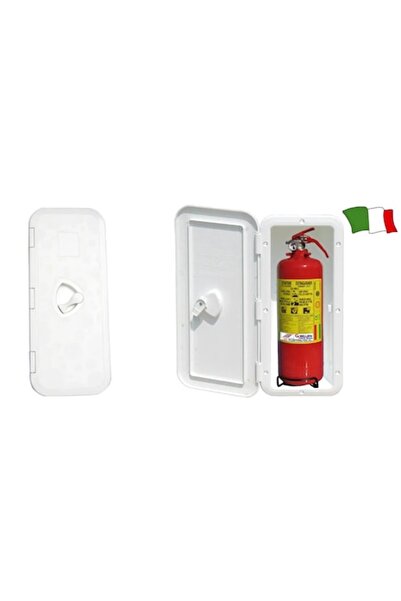 GFN Compartiment cu ușă, 485 x 220 mm, ABS alb cu încuietoare