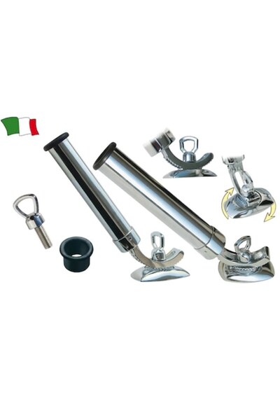 GFN Suport reglabil pentru tijă din alamă, diametru interior 33 mm, lungime 3...