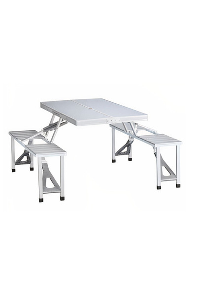 OEM Set Masa pliabila Picnic tip Geamantan cu 4 Scaune din Aluminiu