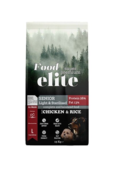 Food Elite Light & Kısırlaştırılmış Senior Köpek Maması
