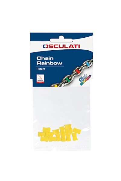 OSCULATI Anchor Chain Marker 12mm Red Set of 8, 25 cm