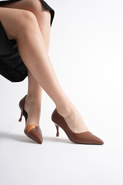 MARCHEO Carmen Women's Tan Heeled Shoes