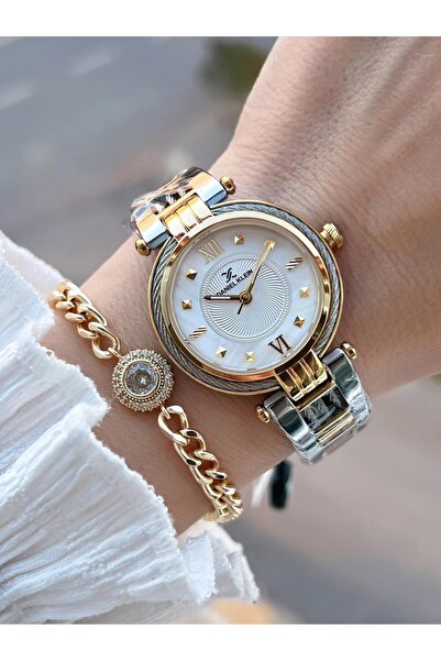 Daniel Klein 2 Years Warranty Steel Cord 30 Mt Water Resistant Women Wristwatch+Bracelet Bf.G.10070.3