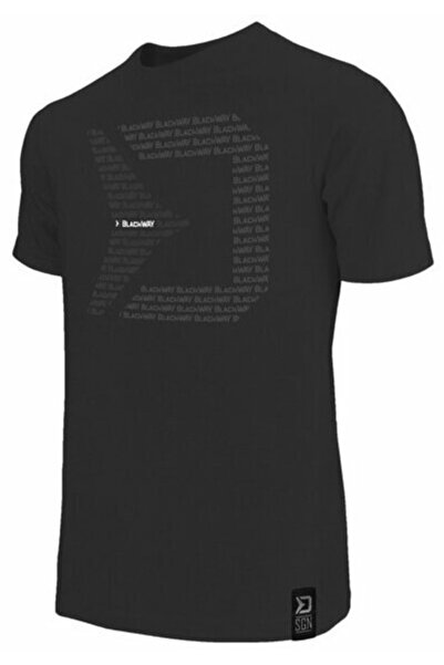 DELPHİN - Men's T-shirt BlackWAY