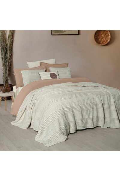Sarev Anthos Bedspread Single Size Beige