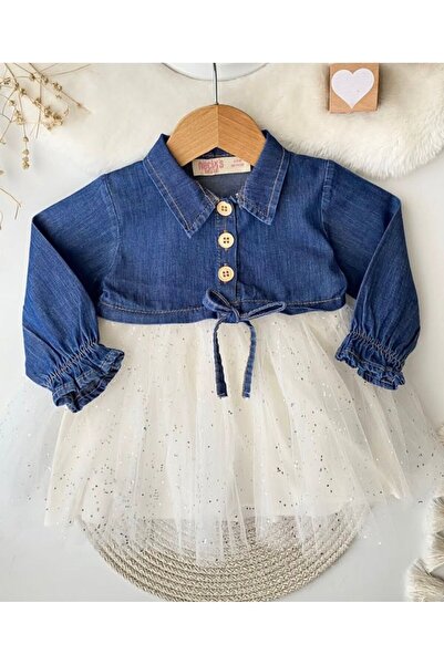 ZEYD ÇOCUK GİYİM Denim Tutu Baby Girl Dress