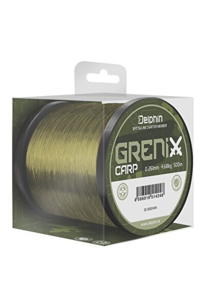 DELPHİN Fir de pescuit Grenix, monofilament, verde, 0,261 mm x 4,68 kg - 0,33...