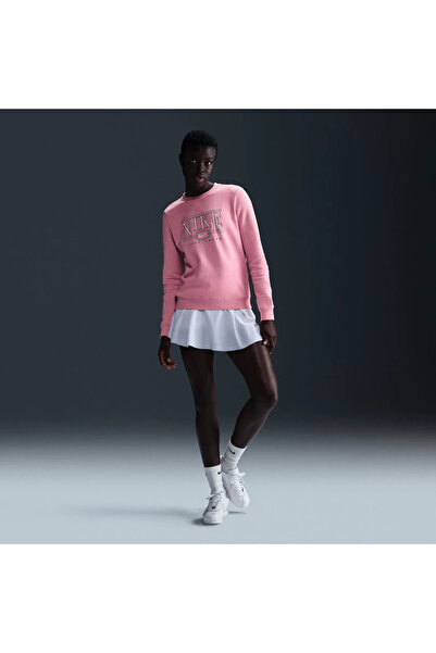 Nike Γυναικείο φούτερ Sportswear Club Fleece Pink FJ0979 699