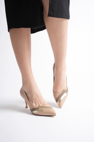 MARCHEO Stella Women's Nude Heeled Shoes