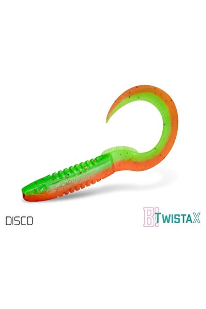 DELPHİN TwistaX Eeltail fishing lure, set of 5, UV, 1g
