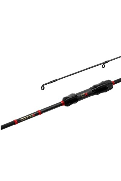 DELPHİN ContaX fishing rod 228 cm 3-18 g, 2 sections, carbon, black-red