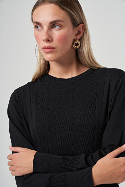 Nuss Knitwear Dress 509 Black