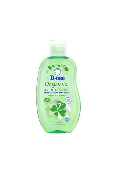 D-nee Newborn Head & Body Shampoo and Wash (Green) 200 ml