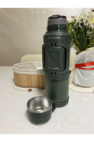 safe Çelik Termos 3.2 L – Dayanıklı Paslanmaz Çelik Gövde, Uzun Süre Isı Koruma”