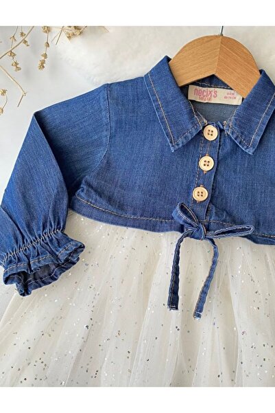 ZEYD ÇOCUK GİYİM Denim Tutu Baby Girl Dress