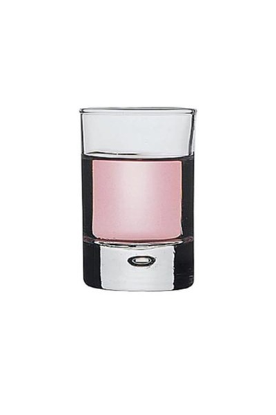 Paşabahçe Set of 6 palinca glasses, Centra, 63 ml