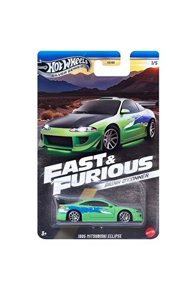 HOT WHEELS 5-Car Metal Set – Fast & Furious Brian O'Connor (JBY29), 7 cm, Multicolor