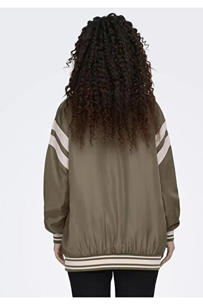 ONLY Onlcoleen oversized bomber jacket, Brown, XL