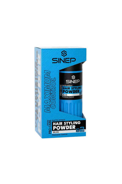 Sinep بودرة شمع S2 أزرق لتثبيت إضافي وكثافة 20 جم