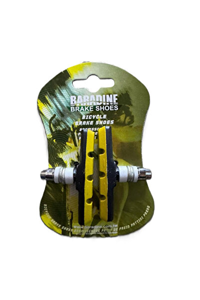 Baradine Brake pads Tipla 947-V, Bicolor Black/Yellow