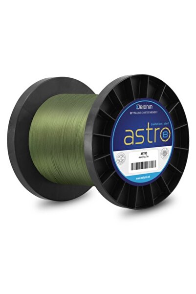 DELPHİN Fir de pescuit ASTRO 8, 0,08 mm, verde, set