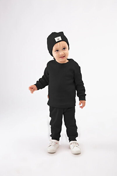 BABYSİ KİDS CLUB Corded Fabric Cotton Bereli 3'L Set Baby and Children's Clothing