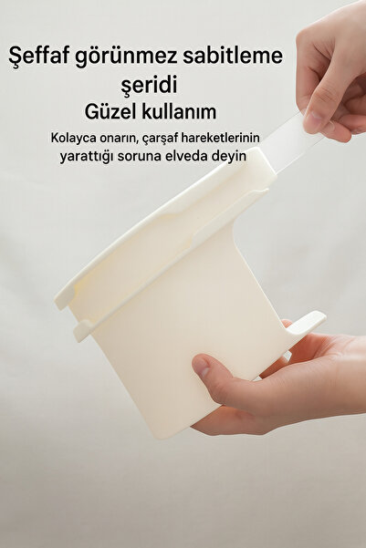 Mode Cool Non-Slip Bed Sheet Fixer Clip – Practical Installation, Strong Holder, Prevents Bed Sheet Gathering