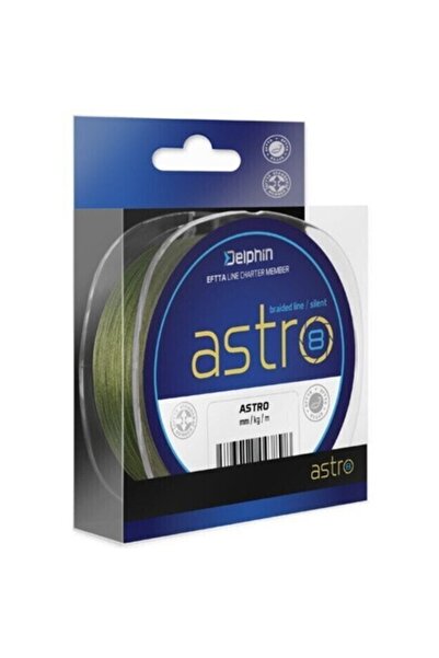 DELPHİN Fir de pescuit PE, verde, 0,17 mm