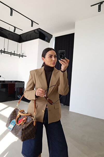 Özge Özgenç High Waist Boyfriend Capri