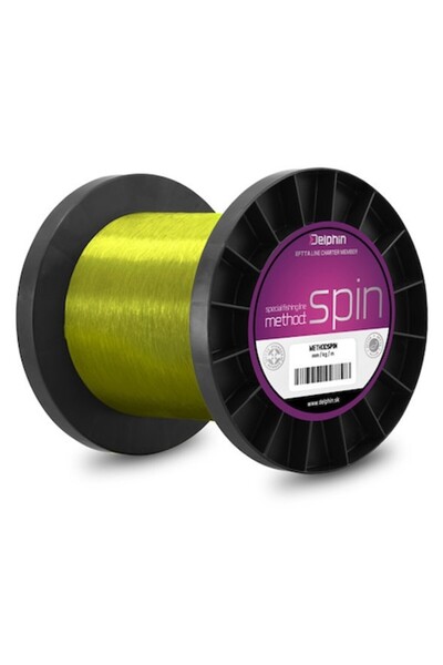 DELPHİN METHOD SPIN monofilament fishing line, 150m, yellow