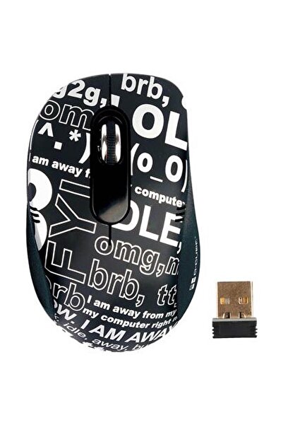 G-CUBE G7CR-60B Chatroom Wireless Mouse Black