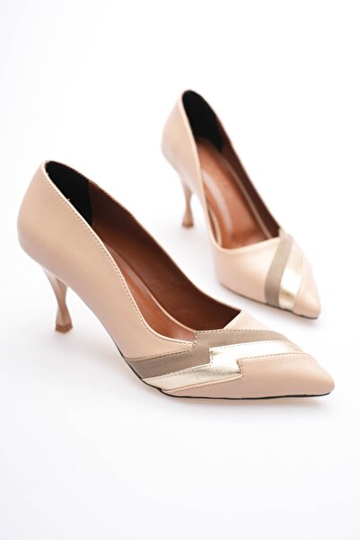MARCHEO Stella Women's Nude Heeled Shoes