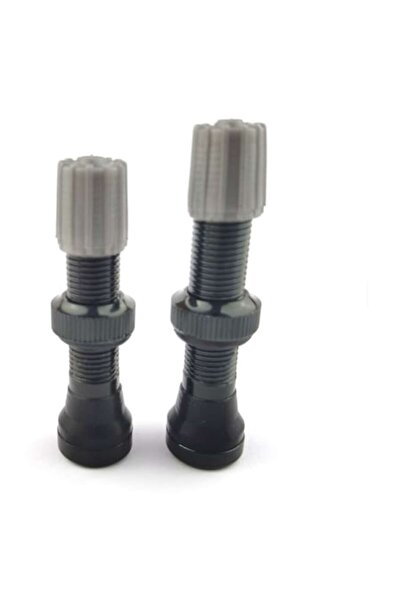 SEM 2x Valve Tubeless Moto, 44 ​​mm, Negre