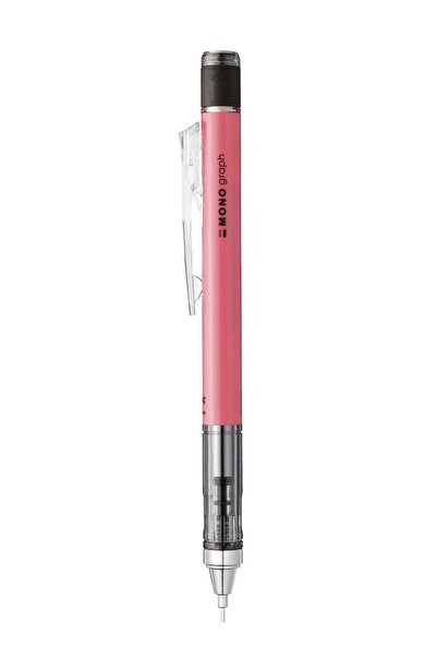 Tombow Mono Graph Neon Pink Creion mecanic 0.7 mm, roz neon