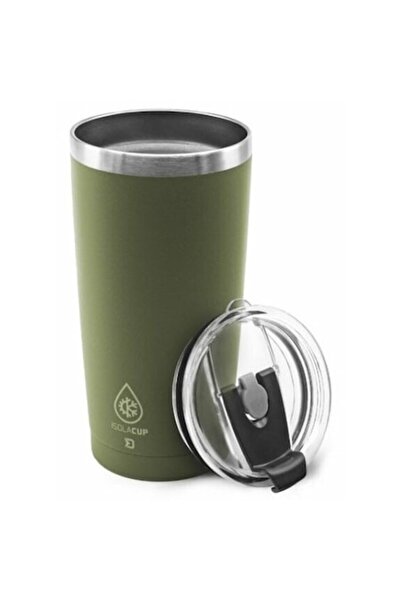 DELPHİN thermal mug, plastic, 600 ml, green
