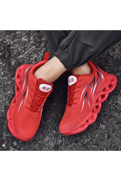 AyShop Wedge Sole Tribe Print Breathable Stylish Sneakers