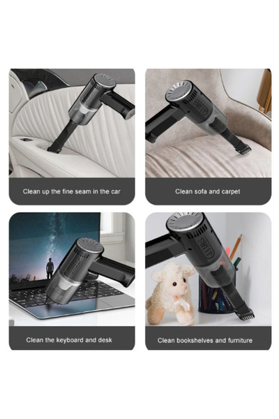 OEM Mini Vacuum Cleaner AK-7 Portable Powerful Wet and Dry 120 W