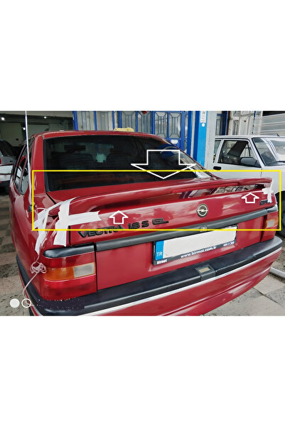 HM Fiberglass VECTRA A KASA IŞIKLI SPOİLER