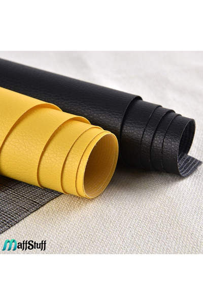 MaffStuff Self-adhesive Eco-leather Foil Yellow 50x138cm 📦