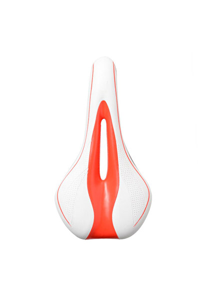 vona Bicycle seat 6262 White-Red