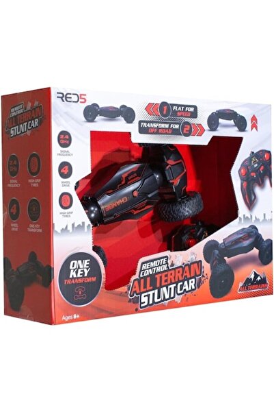 Red5 Remote control toy car, All Terrain Transforming Stunt Car, 26x14x7 cm, black