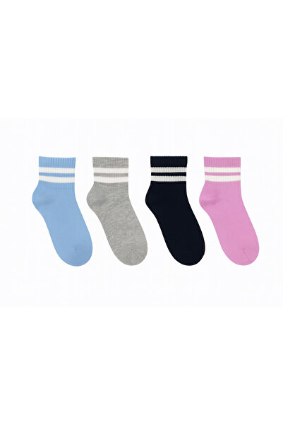 JUST SOCKS 4-Piece Children's Cotton Socks