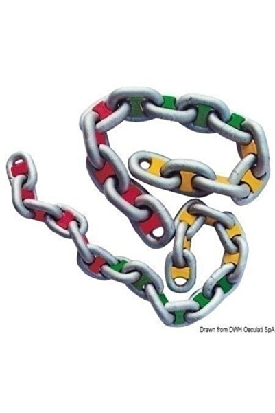 OSCULATI Lanț de marker, Osculati, 8mm, Multicolor