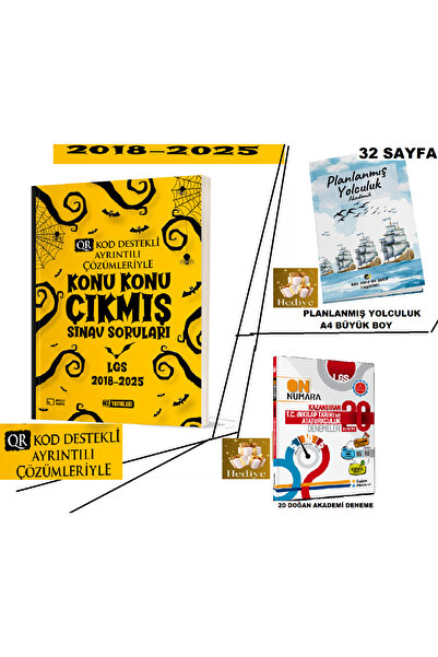 Hız Yayınları LGS 2026 8. Sınıf Konu Konu Çıkmış Lgs Soruları ve AYRINTILI Çö...