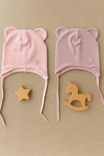 greenmoss Outer Part: Cotton Inner Part: 100% Cotton 2-Piece Baby Beanie