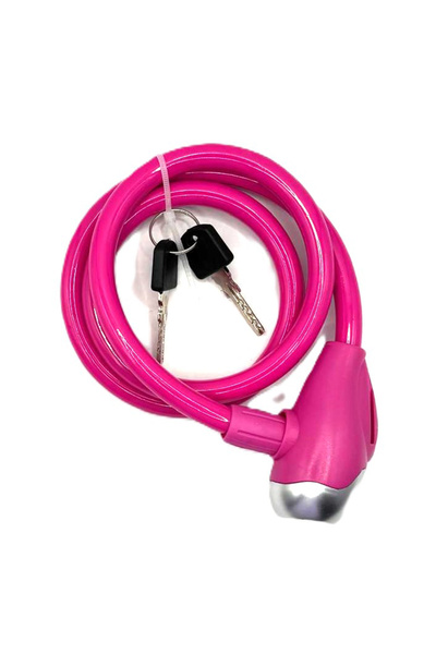 Sedona Sedona bicycle lock, 1m, Pink