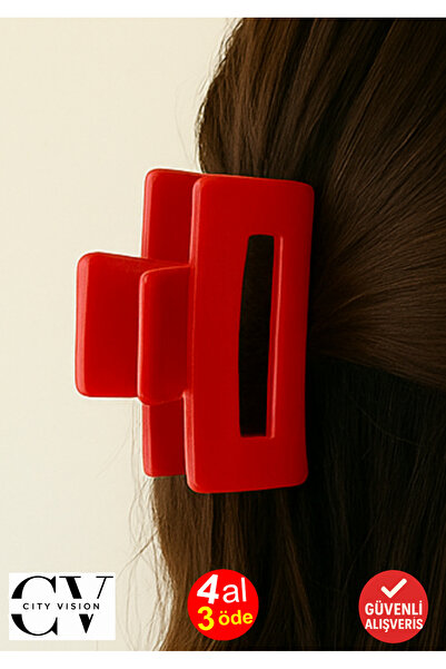 cityvision Red Color Television Model Clothespin Hair Clip 11 cm - Stylish and Durable